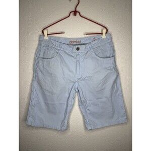 Gramicci Corduroy Shorts Size 34 Light Blue Cotton Natural Age Wash 11” Inseam
